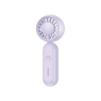 USAMS Folding ZB365 1200mAh rankinis ventiliatorius, violetinis