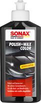 SONAX Polish+Wax Color Black poliravimo pasta juodam dažų paviršiui, 250 ml