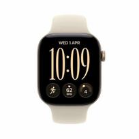Apple Watch 12 MJEE4ET/A 42 mm GPS aliuminis išmanusis laikrodis, aukso/smėlio