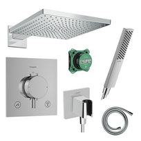 Potinkinė dušo sistema Hansgrohe Raindance E Chromas