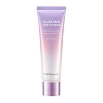 CELL FUSION C Glass Skin Tone-Up Cream – veido kremas natūraliam spindesiui ir „glass skin“ efektui, 50ml