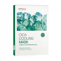 CELL FUSION C „Cica Cooling Mask” vėsinanti ir raminanti veido kaukė, 5vnt.