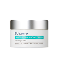 CUSKIN intensyviai drėkinantis balansuojantis veido kremas, su niacinamidu ir keramidais, 50 ml