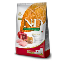 Farmina N-D Ancestral Grain Starter Puppy Chicken - Pomegranate sausas maistas šuniukams, 20 kg