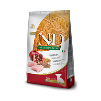 Farmina N-D Ancestral Grain Puppy Mini Chicken - Pomegranate sausas maistas mažų veislių šunims, 20 kg