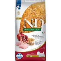 Farmina N-D Ancestral Grain Adult Mini Chicken - Pomegranate sausas maistas mažų veislių šunims, 20 kg