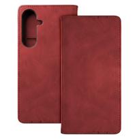 Dėklas Smart Suede Samsung S741 S26 FE raudonas