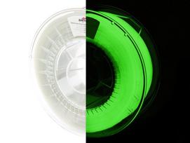 3D plastikas ASA šviečiantis tamsoje geltonai-žalias 1kg SPECTRUM