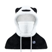 Qunature Panda Ski Balaclava for Kids/Adults Size L - Black/White