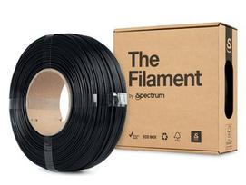 3D plastikas PET-G juodas (midnight black) 1kg refill pakuotė The Filament by Spectrum