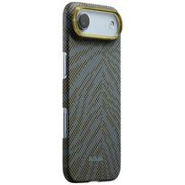 Case PITAKA Edge Case Etui Breath of     Veins for iPhone Air dive green