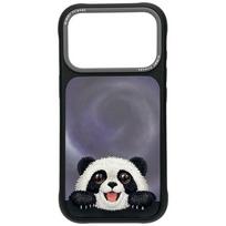 Case Nimmy Big Eyed Lying Giant   Panda MagSafe for iPhone 18 Pro / 17 Pro black