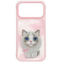 Case Nimmy Big Eyed Ragdoll for iPhone 18  Pro Max / 17 Pro Max pink