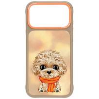 Case Nimmy Big Eyed Teddy Poodle for       iPhone 18 Pro Max / 17 Pro Max brown