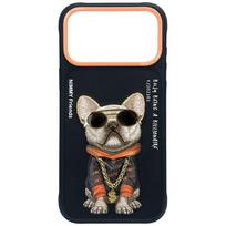 Case Nimmy Glasses Cool Dog for iPhone 17 Pro / 18 Pro black