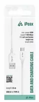 iPEAX 90010117 Cable USB-A / USB-C 1.5m