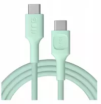 „Green Cell“ USB-C – USB-C kabelis, 2 m, mėtų spalvos (KABGC100PS200MG)