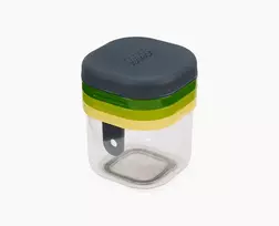 Joseph Joseph Multi-Prep Mini 3 dalių maisto ruošimo rinkinys, rankinis mini pjaustytuvas su skiltelių pjaustytuvu bei storo ir plono pjaustymo ašmenimis, įvairiaspalvis (20231)