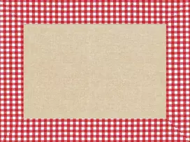 PROnappe 400 servetėlė linai Vichy įvairiaspalvė 30.0 x 40,0 cm