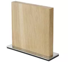Magnetinis peilių laikiklis Zassenhaus, ąžuolo mediena, 9 x 28 cm (078084)