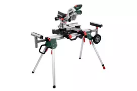 Metabo KGS 216 M kampinis pjūklas su KSU 251 stovu komplektas