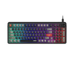 MSI Forge GK110 RGB Gaming Keyboard FR-Layout Black