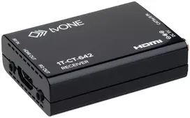 tvONE 1T-CT-642 HDMI 1.4 signalo per vieną Cat5e/6 kabelį imtuvas su IR, iki 60 m