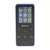 Denver MP-1830BU MP4 grotuvas su Bluetooth, 1,8 colio ekranu, 4GB, mėlynas