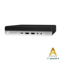 Upcycle IT HP ProDesk 600 G4 DM Mini PC, Intel Core i5-8500T, 8GB RAM, 256GB SSD, Windows 10 Pro, Refurbished
