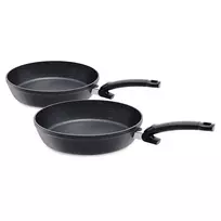 Fissler Adamant Comfort keptuvių rinkinys 28cm + 24cm, nelimpantis, tinkamas indukcijai, 2 dalių