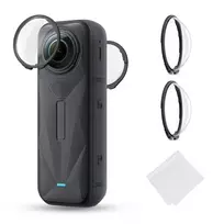 K&F Concept 2 vienetų grūdinto stiklo objektyvo apsauga Insta360 X5 KF31.185