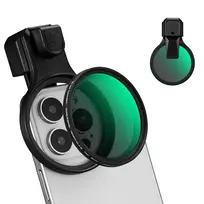 K&F Concept kintamo tankio ND filtras ND2-ND32 58mm užsegimas išmaniesiems telefonams