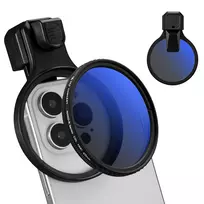 K&F Concept 67mm Circular Polarizer CPL Filtras su Laikikliu išmaniajam telefonui - KF15.0027