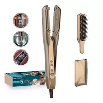 Cecotec AirLisse 2in1 ForceDry Duo plaukų tiesintuvas ir džiovintuvas, juodas/rožinis auksas