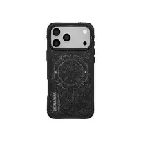 SKINARMA Vektor dėklas su Mag-Charge magnetiniu žiedu, skirtas Apple iPhone 17 Pro Max, juodos spalvos (SK-IP17PM-VTOR-ONYX)