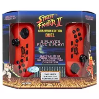 FIZZ CREATIONS Street Fighter II Duel Retro Arcade Console su 621 žaidimu, HDMI/AV, 2 valdikliai