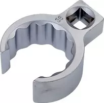 HAZET 848Z-36 atviras žiedinis raktas, 1/2 col. kvadratinė jungtis, dvigubas šešiakampis, 36 mm