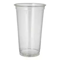 PAPSTAR pure PLA puodeliai šaltiems gėrimams, 0,5 l, Ø 9,5 cm, skaidrūs, 60 vnt. (87487)
