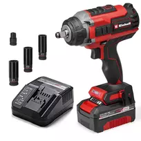 Einhell Professional IMPAXXO 18/450 akumuliatorinis veržliaraktis 450 Nm 18V bešepetėlis su 4,0Ah baterija ir įkrovikliu 4510074