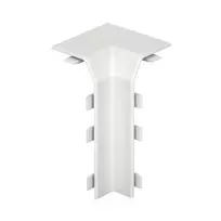 OBO BETTERMANN Rehau RAUDUO vidinis kampas 40/105 RAL9010 baltas 6132280