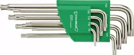 Stahlwille 10771/8 Torx L-raktų rinkinys su rutuliniu galu, 8 vnt. (T9-T40) 96432700