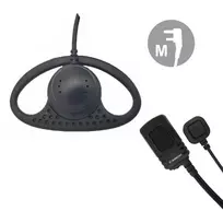 Midland Albrecht AE 34 M ausinės su mikrofonu ir PTT, Motorola jungtis (41637)