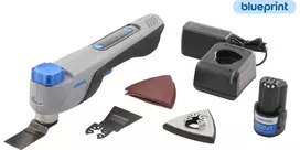 Dremel MM12V-S1 F013CM12JA belaidis daugiafunkcis įrankis su 12V bešlakių varikliu, 1x 2.0Ah baterija, įkrovikliu, minkštuoju krepšiu