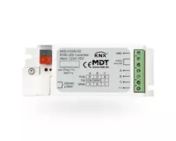 MDT AKD-0324V.02 KNX LED valdiklis, 3 kanalų RGB/RGBW, 3A vienam kanalui, įleidžiamas