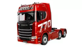 Amewi RC sunkvežimis Scania 770 S 1:18 RTR raudonas 8+ (22717)