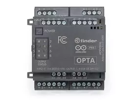 Arduino Pro Opta Ext D1608S plėtimo modulis, 16 programuojamų įtampos įėjimų, 8 puslaidininkinės relės 24 V DC 2 A (AFX00006)