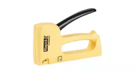 Rapid R13 Blomster rankinis kabių kalikas Nr. 13 plonos vielos kabėms 4-10 mm, korpusas iš perdirbto plastiko, metalinės vidinės dalys, geltonos spalvos (5001620)