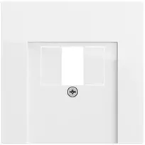 Gira 027670 System 70 TAE/USB lizdo dangtelis, blizgus baltas