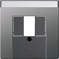 Gira dangtelis BSF TAE/USB, nerūdijantis plienas, 0876600