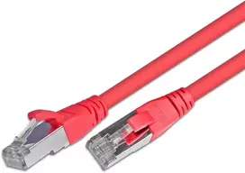 Wirewin Cat5e F/UTP komutacinis kabelis, 0,5 m, raudonas